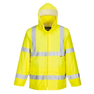 Veste de pluie Hi-Vis couleur : Jaune taille 4XL - PORTWEST