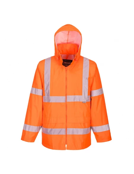 Veste de pluie Hi-Vis couleur : Orange taille 4XL - PORTWEST