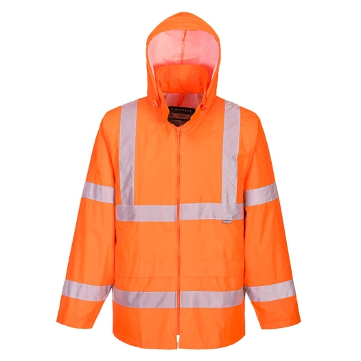 Veste de pluie Hi-Vis couleur : Orange taille XL - PORTWEST