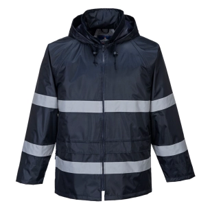 Veste de pluie IONA Classic couleur : Marine taille L - PORTWEST