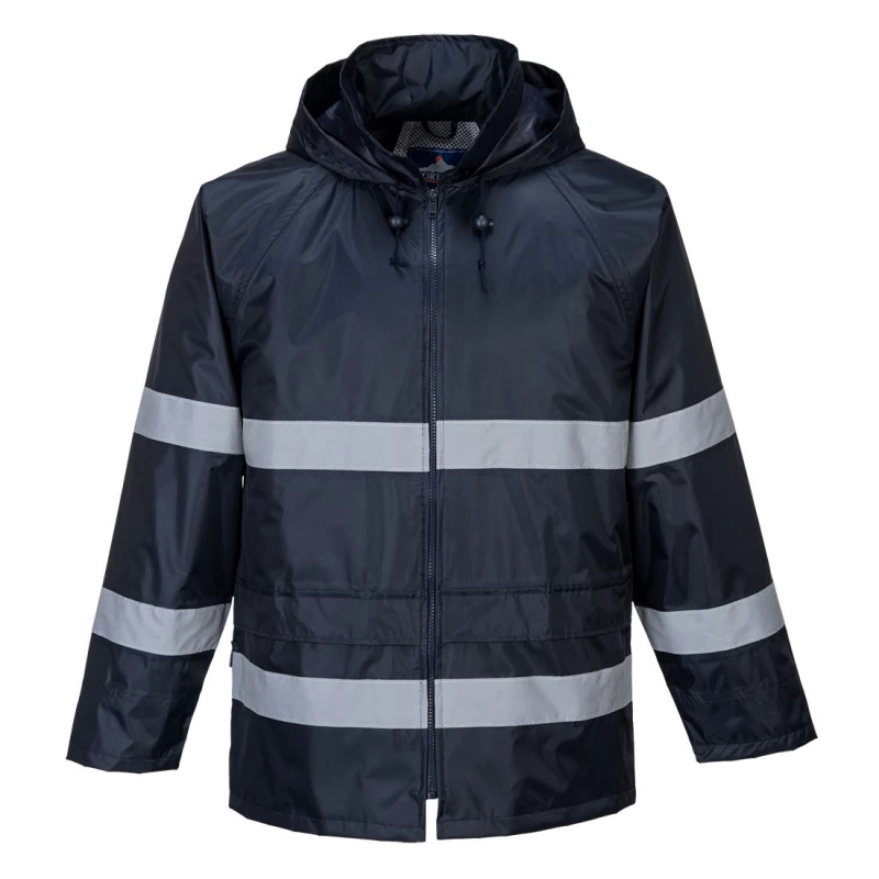 Veste de pluie IONA Classic couleur : Marine taille XXXL - PORTWEST