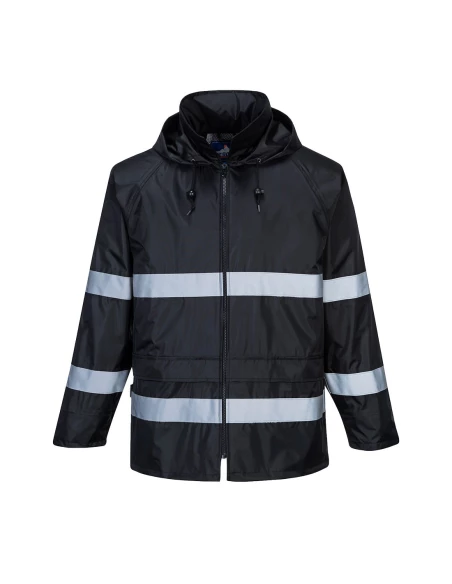 Veste de pluie IONA Classic couleur : Noir taille 4XL - PORTWEST