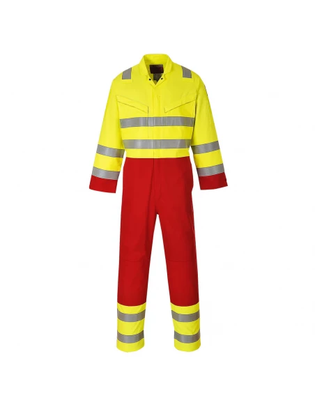 Combinaison Bizflame Services couleur : Jaune taille L - PORTWEST