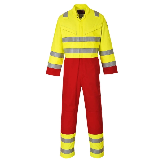 Combinaison Bizflame Services couleur : Jaune taille XL - PORTWEST