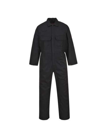 Combinaison Bizweld™ Retardateur de flammes couleur : Noir Tall taille XXL - PORTWEST