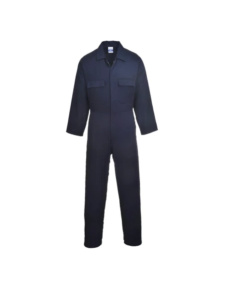 Combinaison Coton Euro Work couleur : Marine taille M - PORTWEST