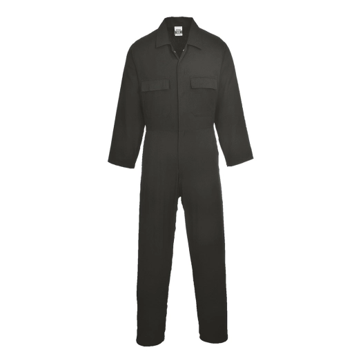 Combinaison Coton Euro Work couleur : Noir taille S - PORTWEST