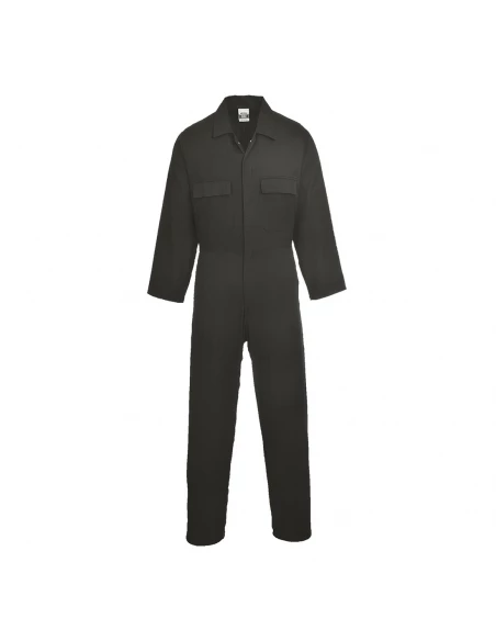 Combinaison Coton Euro Work couleur : Noir taille S - PORTWEST