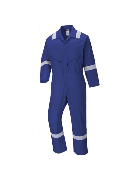 Combinaison coton Iona couleur : Bleu Royal taille L - PORTWEST