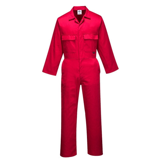 Combinaison Euro Work couleur : Rouge taille 4XL - PORTWEST