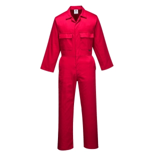 Combinaison Euro Work couleur : Rouge taille S - PORTWEST