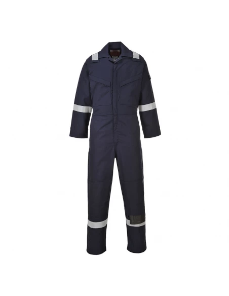 Combinaison Flamme Résistant et Antistatique 350g couleur : Marine taille 6XL - PORTWEST