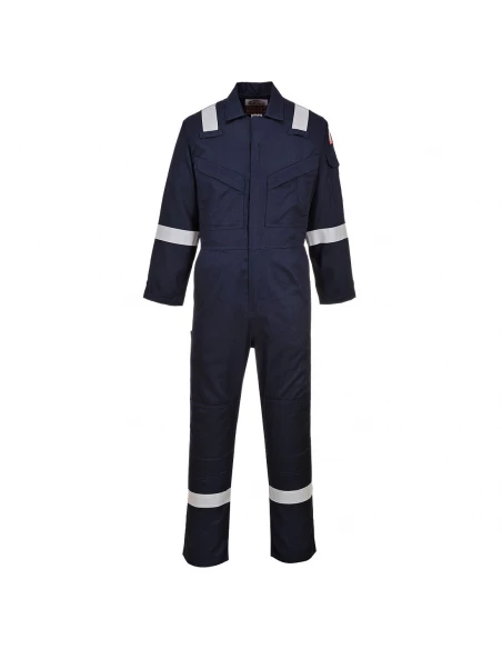 Combinaison FR Legère Antistatique 280g couleur : Marine taille XXXL - PORTWEST