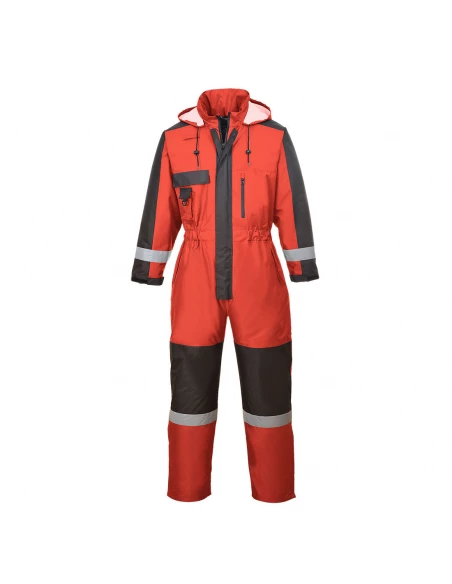 Combinaison HIVER couleur : Rouge taille XXL - PORTWEST