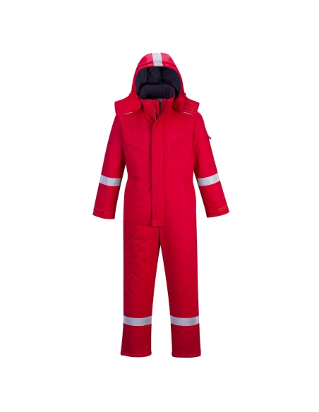 Combinaison Hiver FR Antistatique couleur : Rouge taille S - PORTWEST