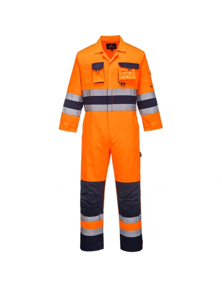 Combinaison HV Nantes couleur : Orange/Marine taille L - PORTWEST
