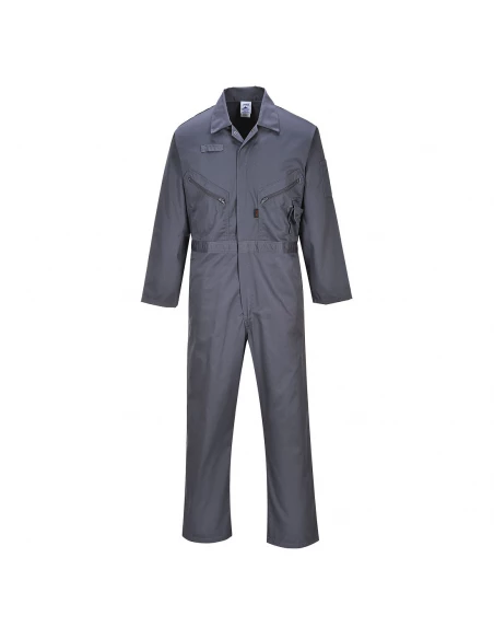 Combinaison Liverpool à zip couleur : Gris Graphite taille M - PORTWEST