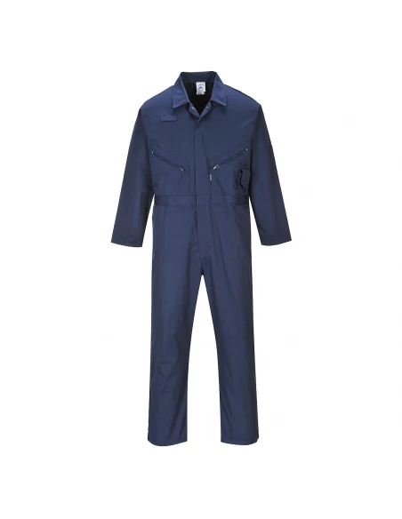 Combinaison Liverpool à zip couleur : Marine taille 4XL - PORTWEST
