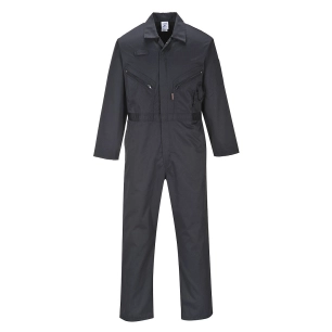 Combinaison Liverpool à zip couleur : Noir taille XXL - PORTWEST