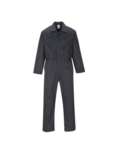 Combinaison Liverpool à zip couleur : Noir taille XXXL - PORTWEST