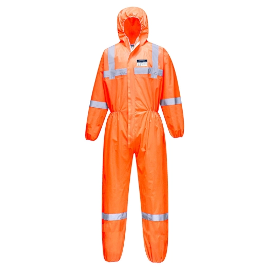 Combinaison SMS Vis Tex type 5/6 couleur : Orange taille L - PORTWEST