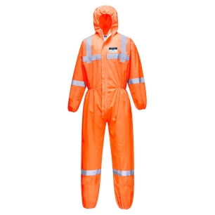 Combinaison SMS Vis Tex type 5/6 couleur : Orange taille XL - PORTWEST