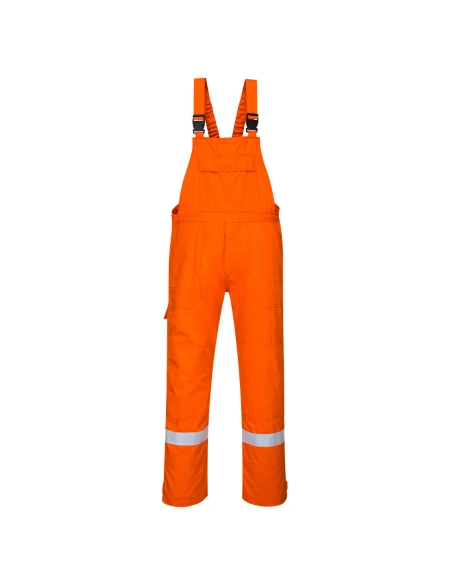 Cotte à bretelles Bizflame Plus couleur : Orange taille M - PORTWEST