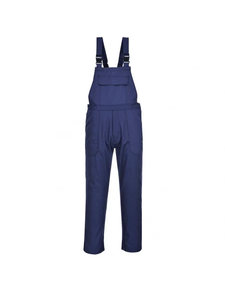 Cotte à bretelles Bizweld couleur : Marine taille L - PORTWEST
