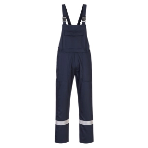 Cotte à bretelles Bizweld Iona couleur : Marine taille L - PORTWEST