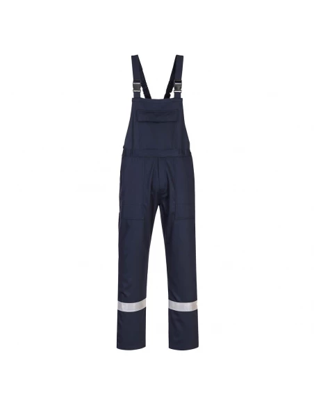 Cotte à bretelles Bizweld Iona couleur : Marine taille M - PORTWEST