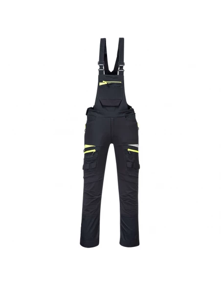 Cotte à bretelles DX4 couleur : Noir taille XXXL - PORTWEST