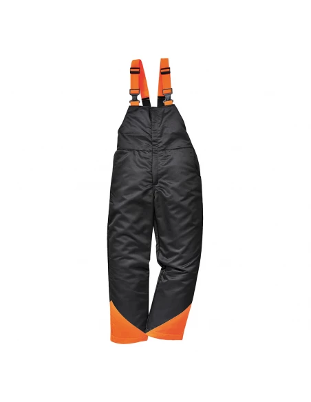 Cotte à bretelles Forestier Oak couleur : Noir taille XL - PORTWEST