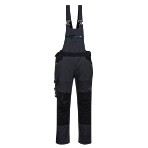Cotte à bretelles WX3 couleur : Gris Métal taille S - PORTWEST