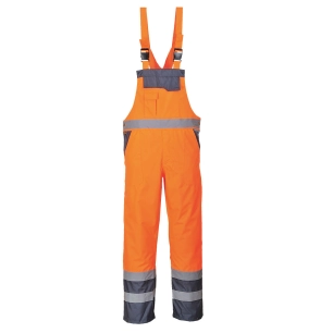 Cotte Contrast non-doublée couleur : Orange/Marine taille 4XL - PORTWEST