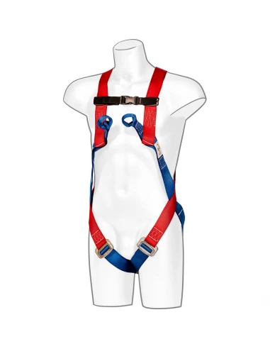 Harnais complet 2 points couleur : Rouge taille - PORTWEST