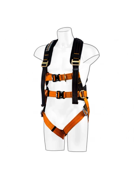 Harnais Portwest Ultra à 3 points couleur : Noir/Orange taille XL/2X - PORTWEST
