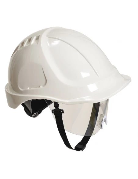 Casque à visiere Endurance Plus visor couleur : Blanc taille - PORTWEST
