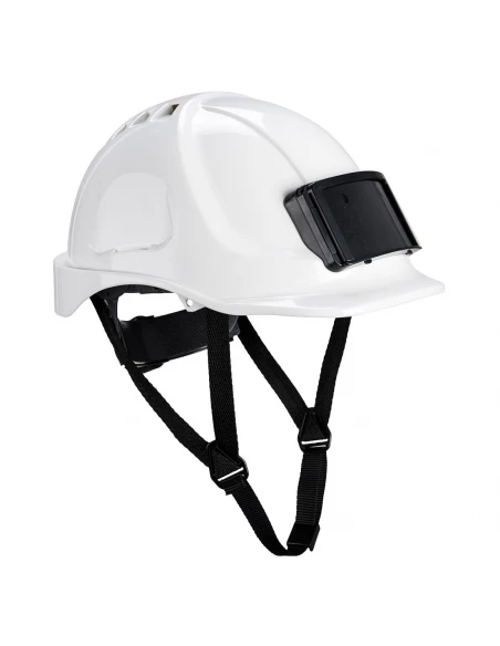 Casque Endurance avec porte-badge couleur : Blanc taille - PORTWEST