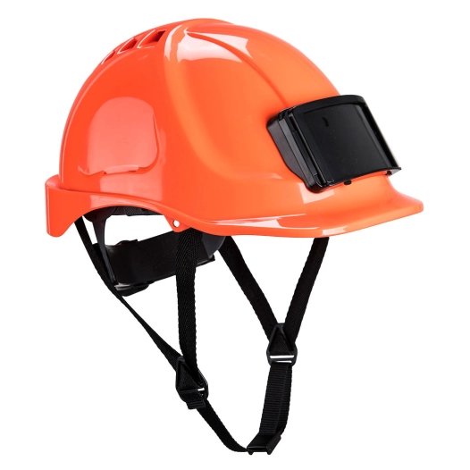Casque Endurance avec porte-badge couleur : Orange taille - PORTWEST