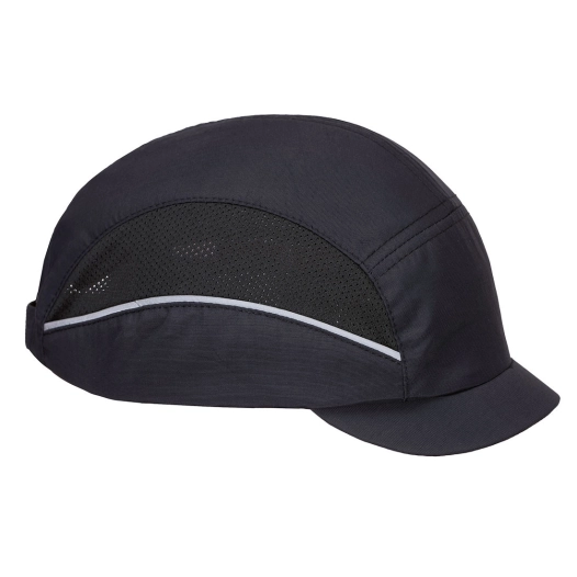 Casquette anti-heurt AirTech Micro Peak couleur : Noir taille - PORTWEST