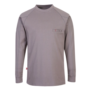 Sweat col rond antistatique FR couleur : Gris taille S - PORTWEST