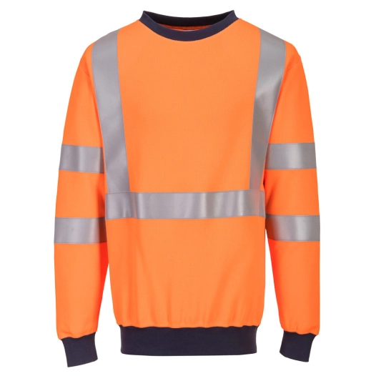 Sweat-shirt RIS résistant aux flammes couleur : Orange taille XXL - PORTWEST