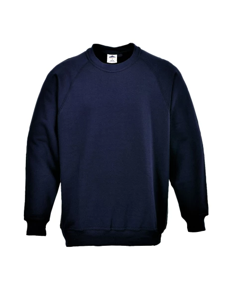Sweatshirt Roma couleur : Marine Foncé taille XL - PORTWEST