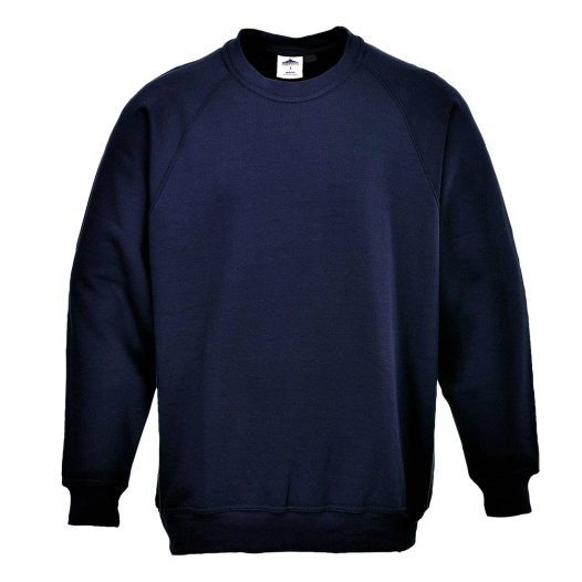 Sweatshirt Roma couleur : Marine Foncé taille XXL - PORTWEST