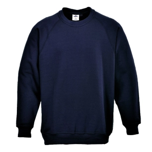 Sweatshirt Roma couleur : Marine Foncé taille XXL - PORTWEST