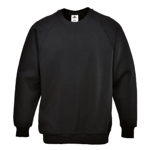 Sweatshirt Roma couleur : Noir taille L - PORTWEST