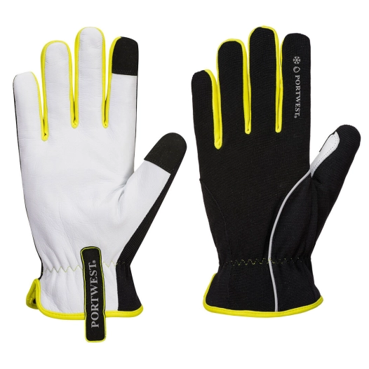 PW3 Gant Hiver couleur : Noir/jaune taille M - PORTWEST