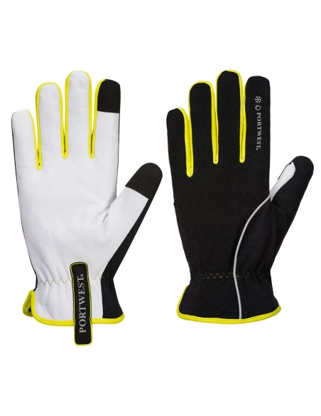PW3 Gant Hiver couleur : Noir/jaune taille S - PORTWEST