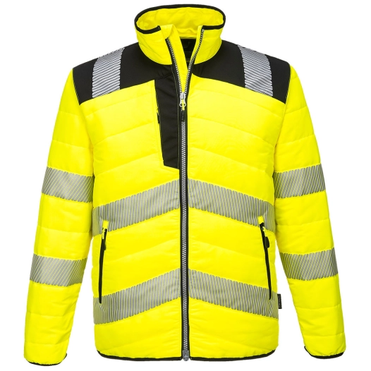 PW3 Hi-Vis Baffle couleur : Jaune/Noir taille 5XL - PORTWEST