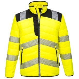 PW3 Hi-Vis Baffle couleur : Jaune/Noir taille XXL - PORTWEST